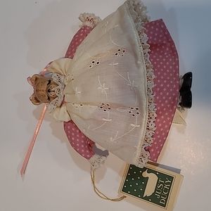 Just ducky vintage porcelain bear doll